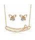 SET466 - Bow Necklace Set